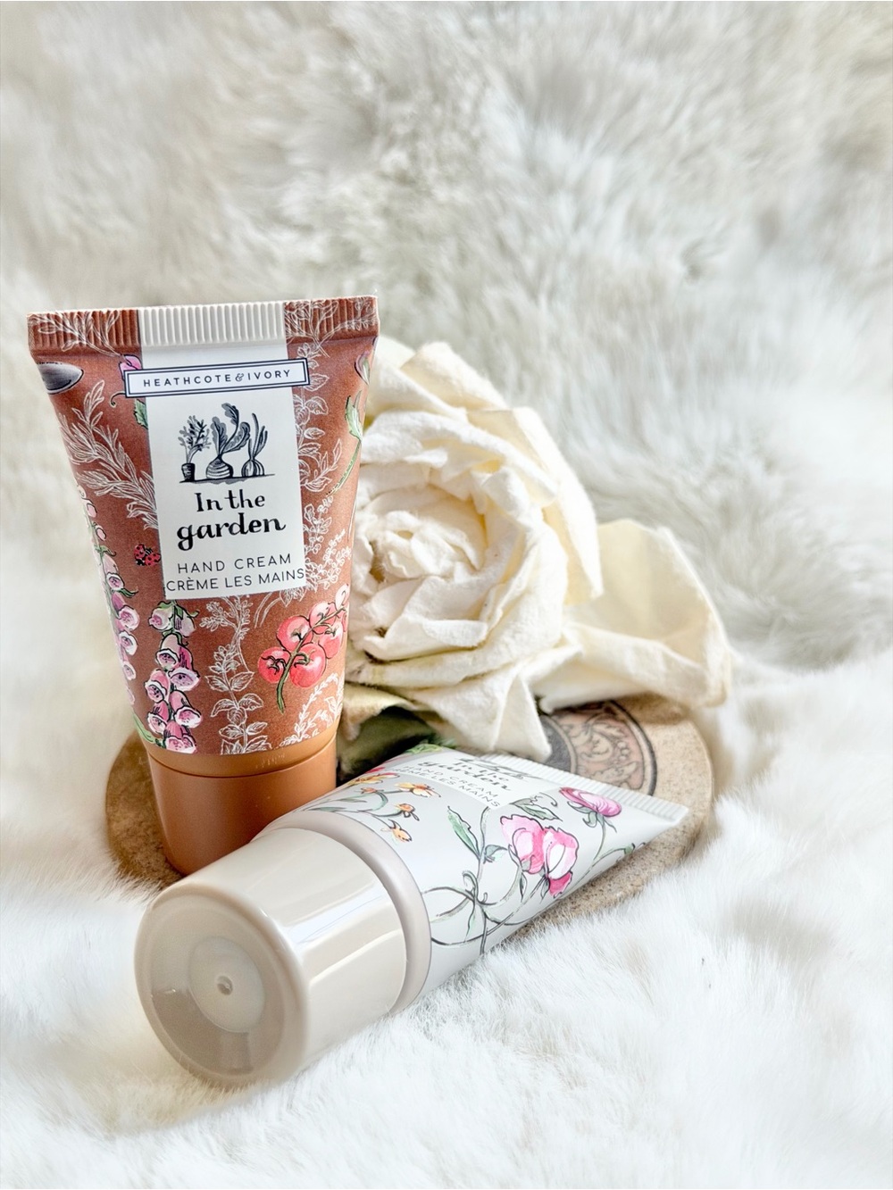 Heathcote & Ivory In The Garden Hand Cream set 2 — Floral Nourishing Care Vegan